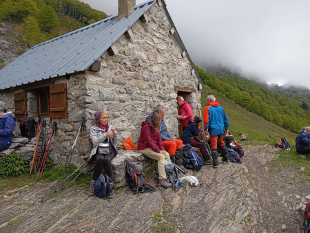 Pause repas bien méritée !