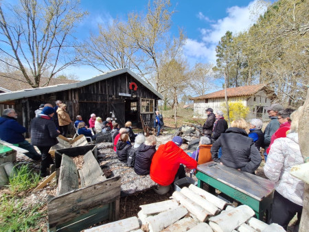 Cabane ostréicole et du pêcheur racontée par notre guide